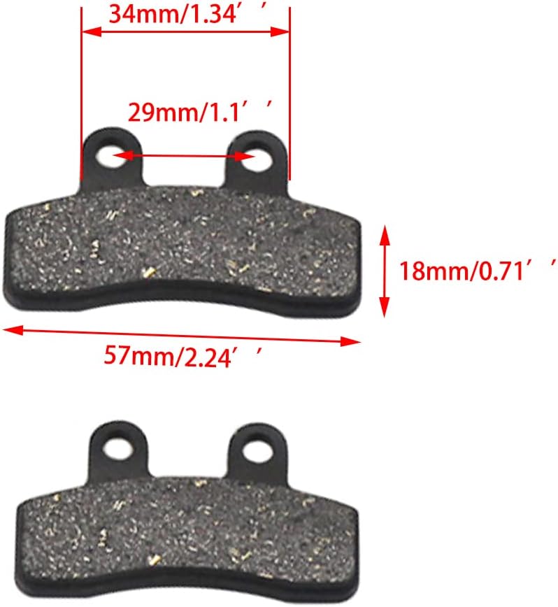 PRO BAT Front Disc Brake Master Cylinder Caliper + Disc Brake Rotor + Brake Pad Assembly for 50cc 70cc 90cc 110cc 125cc SSR Apollo Chinese Dirt Bike Pit Bike - Image 5
